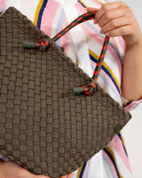 MICHIGAN TOTE | Khaki Neo Plait