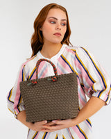 MICHIGAN TOTE | Khaki Neo Plait