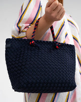 MICHIGAN TOTE | Navy Neo Plait