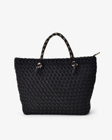 MICHIGAN TOTE | Black Neo Plait