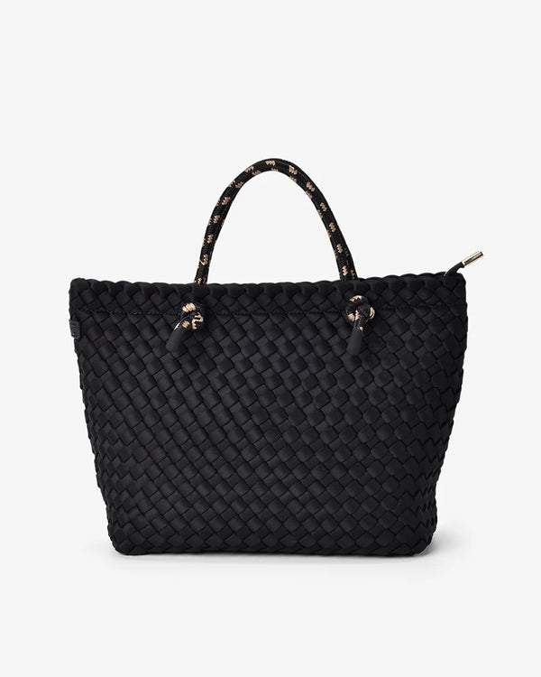 MICHIGAN TOTE | Black Neo Plait