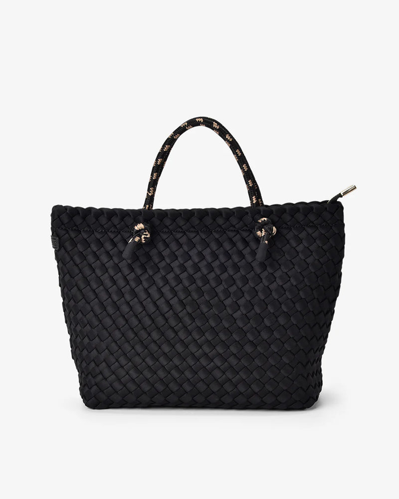 MICHIGAN TOTE | Black Neo Plait