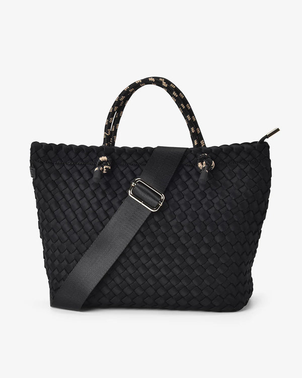 MICHIGAN TOTE | Black Neo Plait