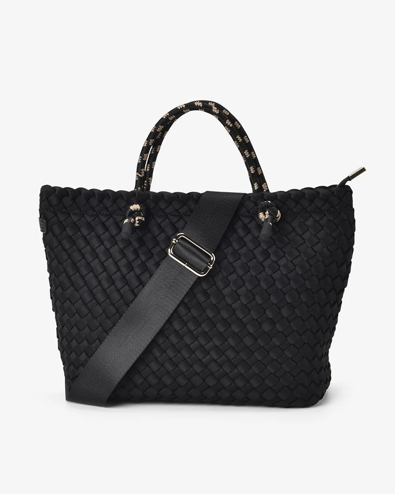 MICHIGAN TOTE | Black Neo Plait