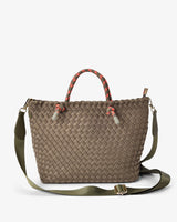 MICHIGAN TOTE | Khaki Neo Plait