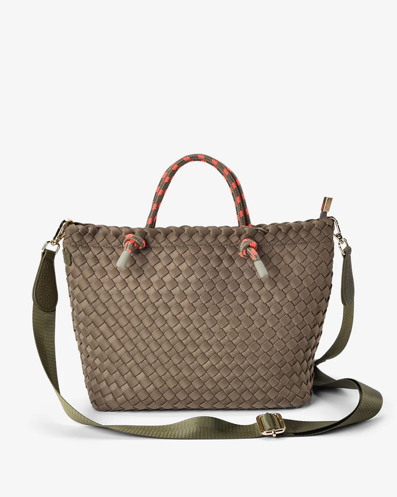 MICHIGAN TOTE | Khaki Neo Plait