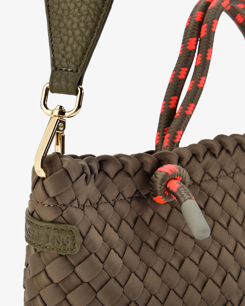 MICHIGAN TOTE | Khaki Neo Plait