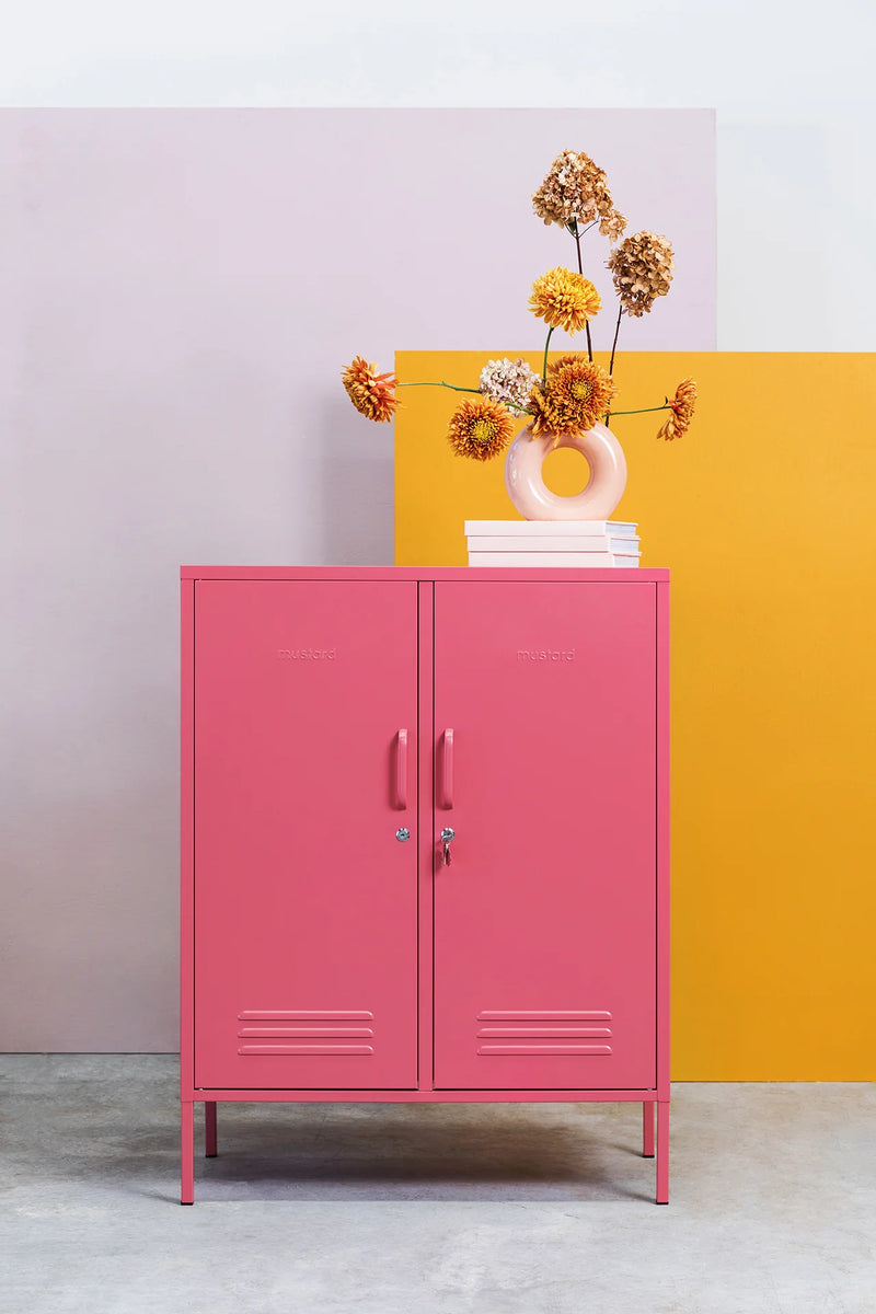 The Midi Locker in Berry by MUSTARD MADE