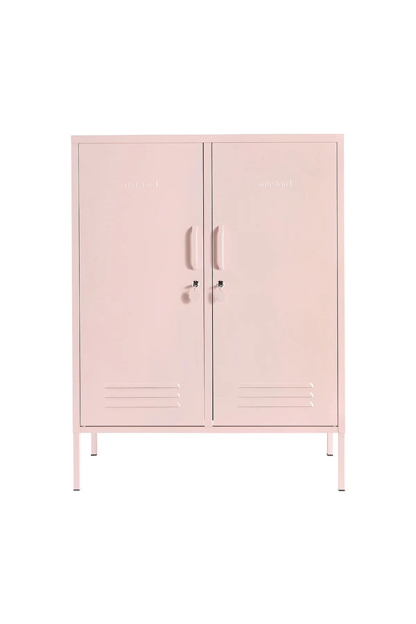 The Midi Locker in Blush by MUSTARD MADE