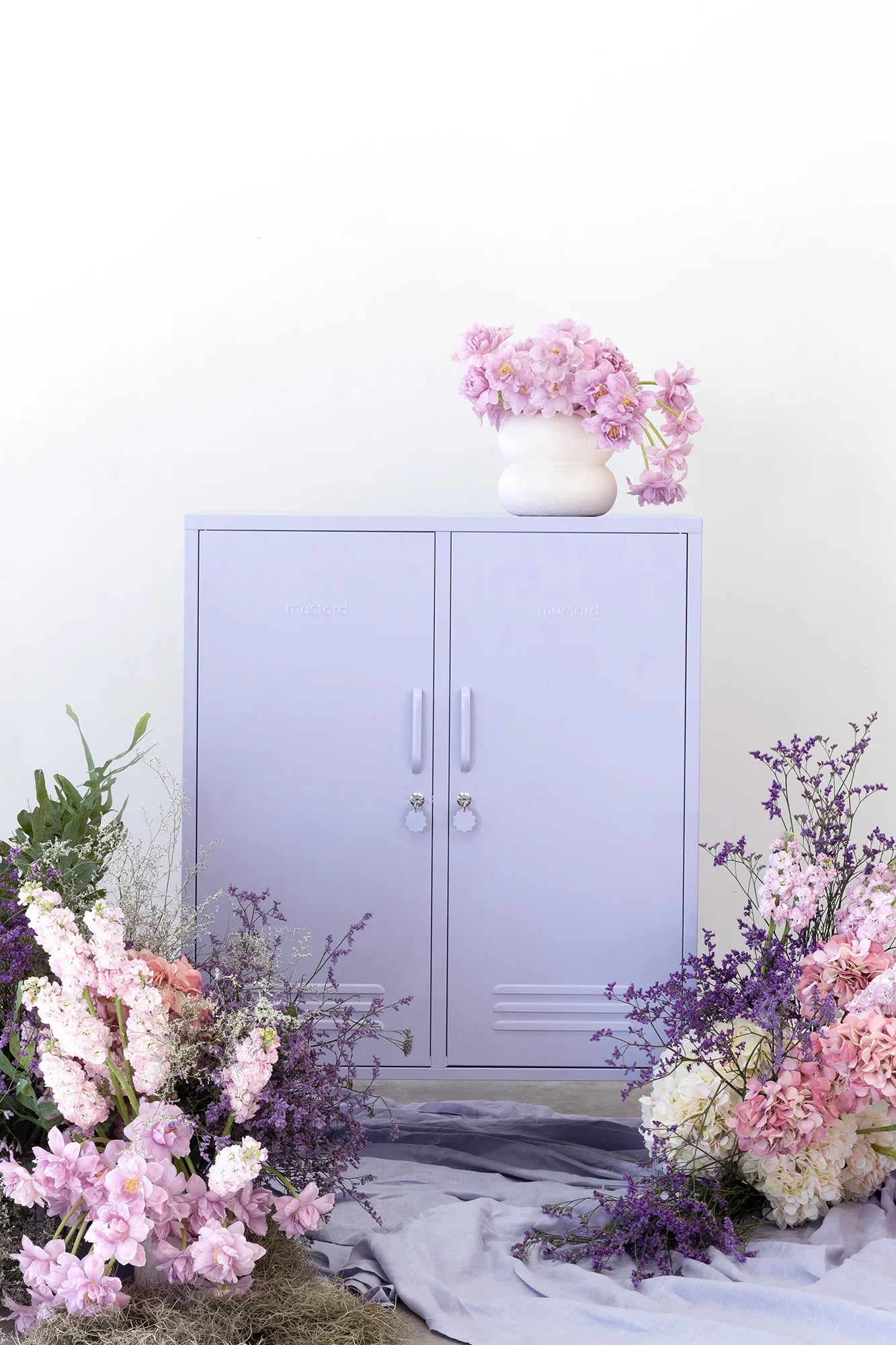 MUSTARD MADE LOCKER | The Midi | Lilac - Darling & Domain