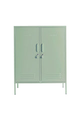 The Midi Locker in Sage by MUSTARD MADE