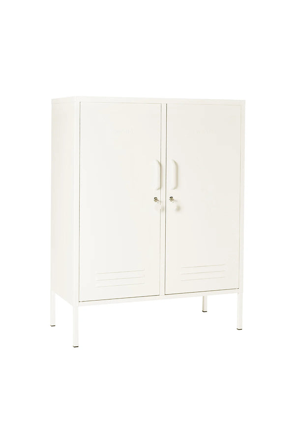 The Midi Locker in Chalk by MUSTARD MADE