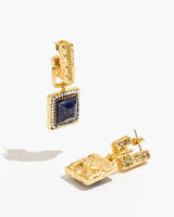 MINI MARIA EARRINGS in Lapis Lazuli by Ornare the Label