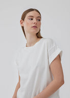 BRAZIL MD SHORT SLEEVE TEE in White by Modstrom