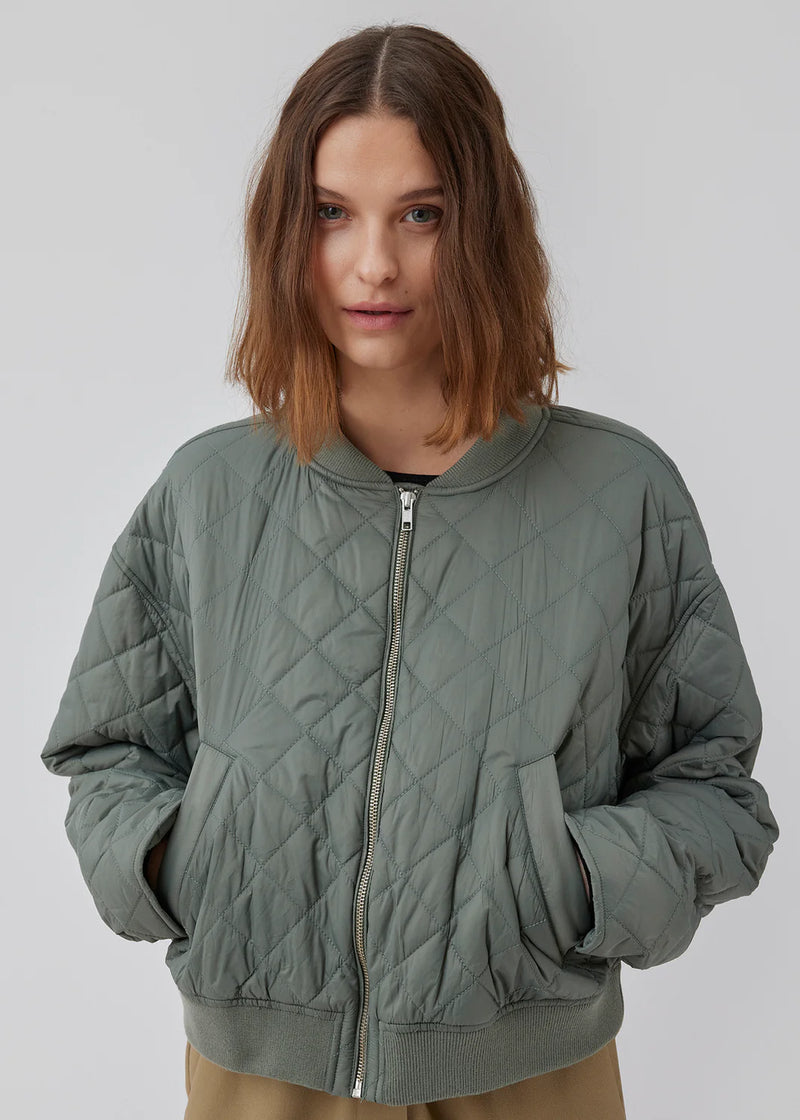 HANK JACKET in Moss Gray by Modstrom