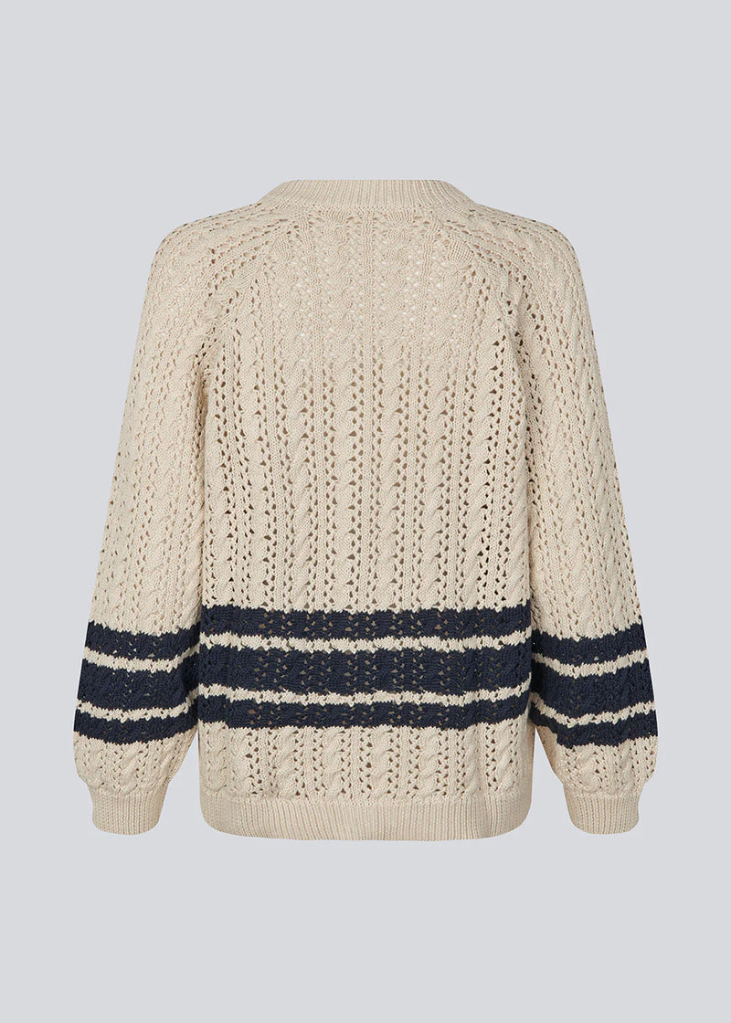 METTE CARDIGAN in Summer Sand by Modstrom