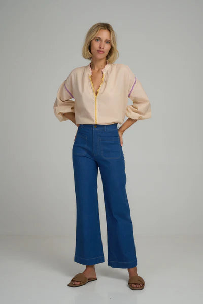 Lilya AMOLLY DENIM JEAN in Stella Blue