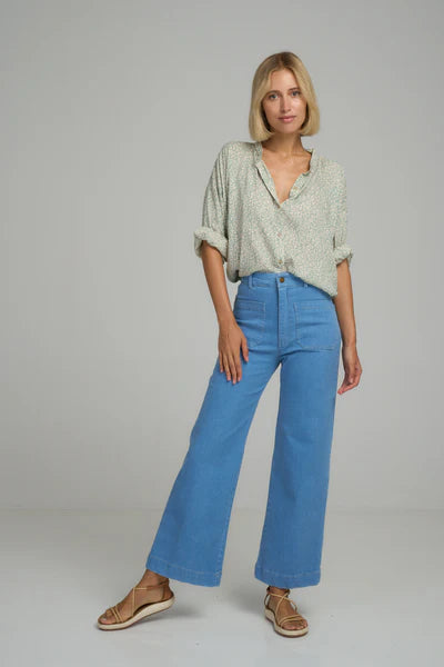 Lilya MOLLY DENIM JEAN in Milky Blue