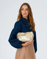 MONTY BAG | Light Gold Crinkle