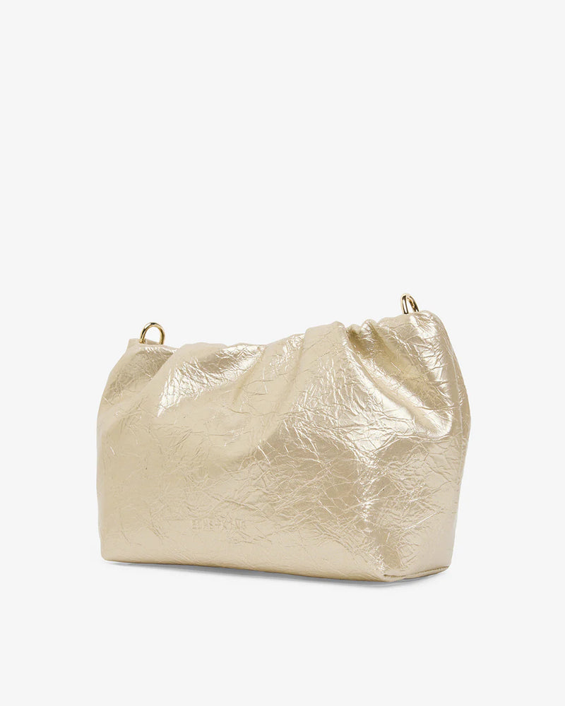 MONTY BAG | Light Gold Crinkle
