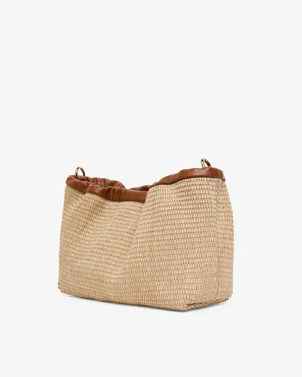 MONTY BAG in Tan Weave by Elms and King