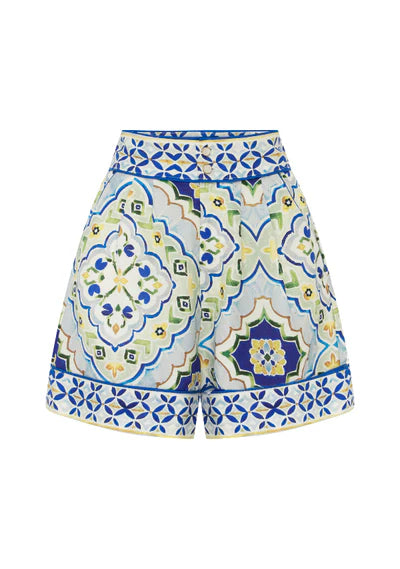 MOS The Label Filipa Shorts in the Filipa Print available from Darling and Domain