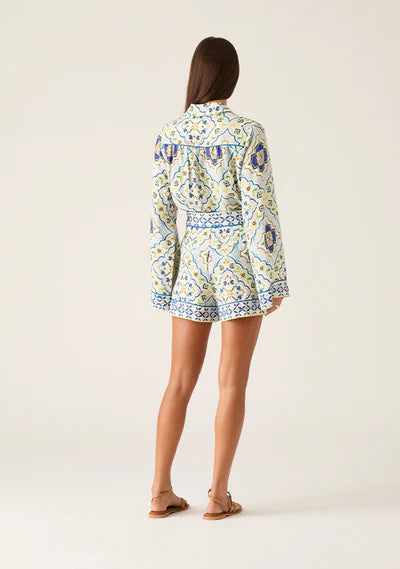 MOS The Label Filipa Shorts in the Filipa Print available from Darling and Domain