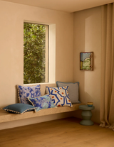 NILE BLUE CUSHION 60cm by Bonnie and Neil