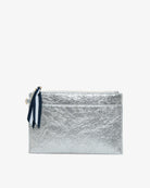 NEW YORK COIN PURSE | Silver Crinkle - Darling & Domain