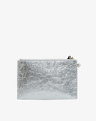 NEW YORK COIN PURSE | Silver Crinkle - Darling & Domain