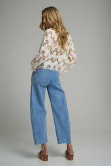 GUILDFORD JEAN in Pale Blue, by Lilya