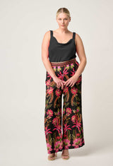 DELRAY REVERSIBLE CUPRO CAMI in Black from Oncewas