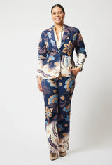 VENUS PONTE BLAZER in Lotus Flower from Oncewas