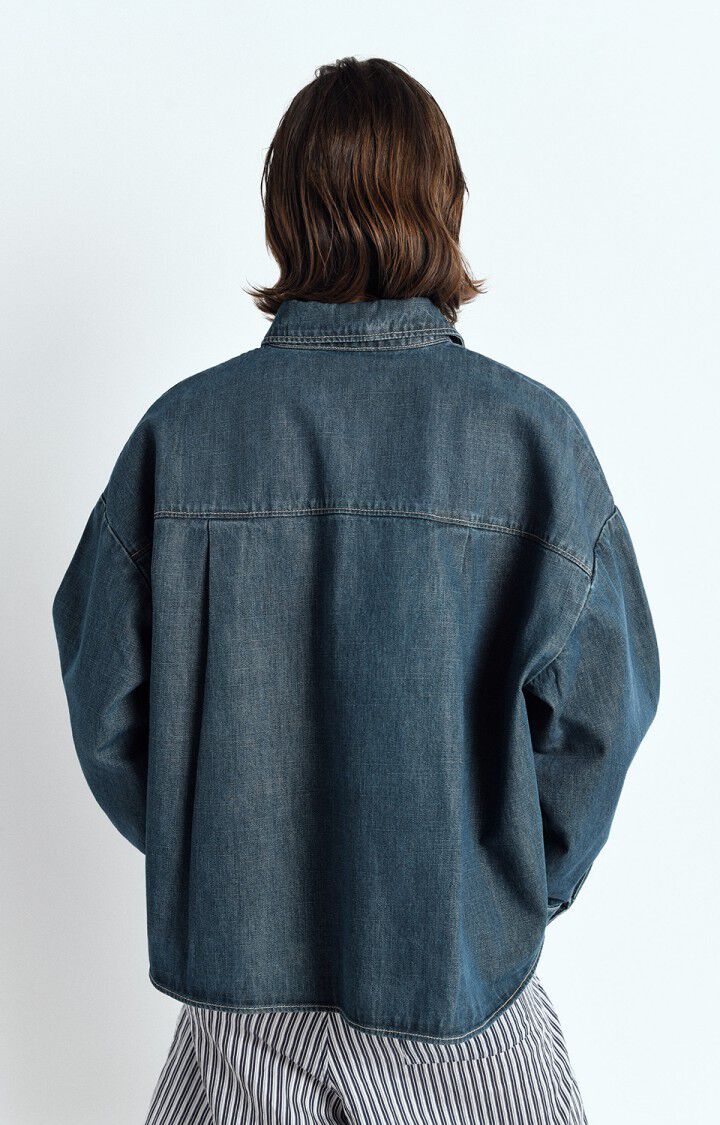 OZYR DENIM SHIRT OZY06A | Medium Green Cast