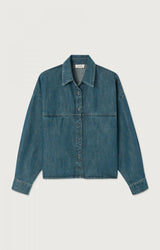 OZYR DENIM SHIRT OZY06A | Medium Green Cast