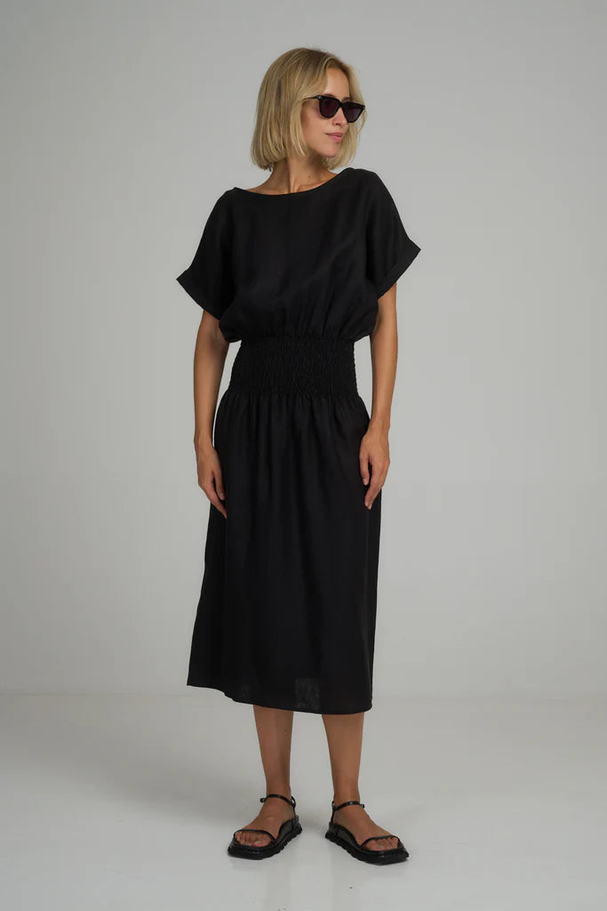 Lilya ODIN DRESS in Black