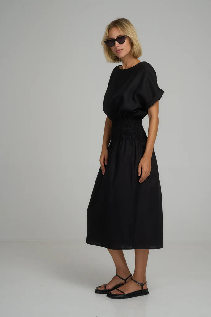 Lilya ODIN DRESS in Black