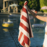 THE BEACH TOWEL in Crew Le Sirenuse Stripe from Business & Pleasure Co