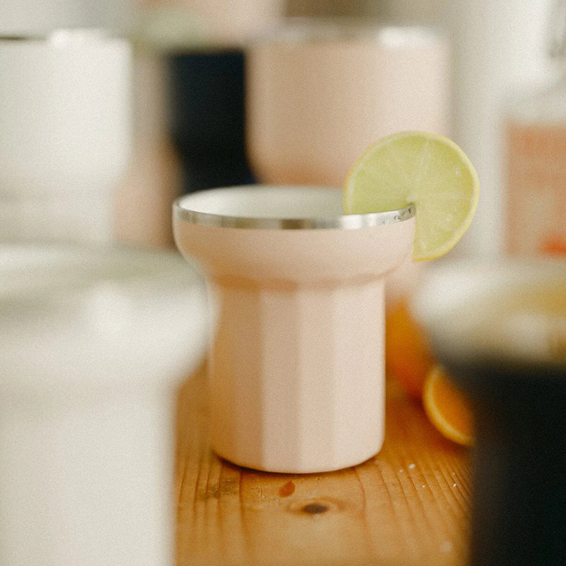 HEMINGWAY DRINKWARE COUPE 7oz in Dusty Pink from Business & Pleasure Co 