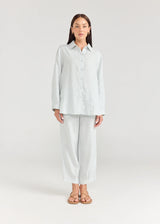 SKYLAR SHIRT in Sky by Pippa Ridley
