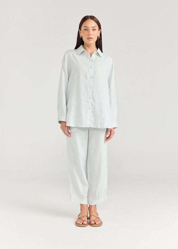 SKYLAR SHIRT in Sky by Pippa Ridley