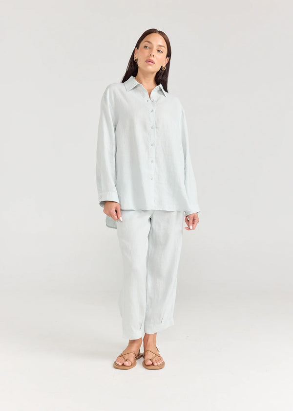 SKYLAR SHIRT in Sky by Pippa Ridley