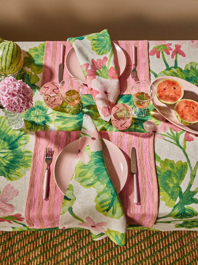 JARDIN PINK PLATE from Bonnie and Neil