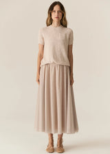 POSAY TULLE SKIRT | Pebble
