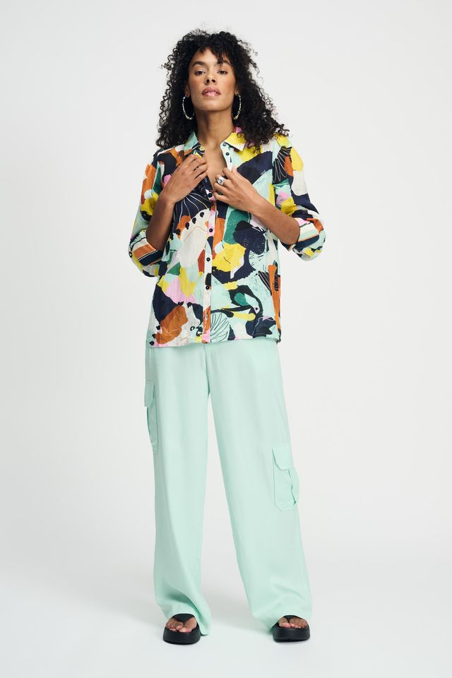 POM BLOUSE | Paradise Linen