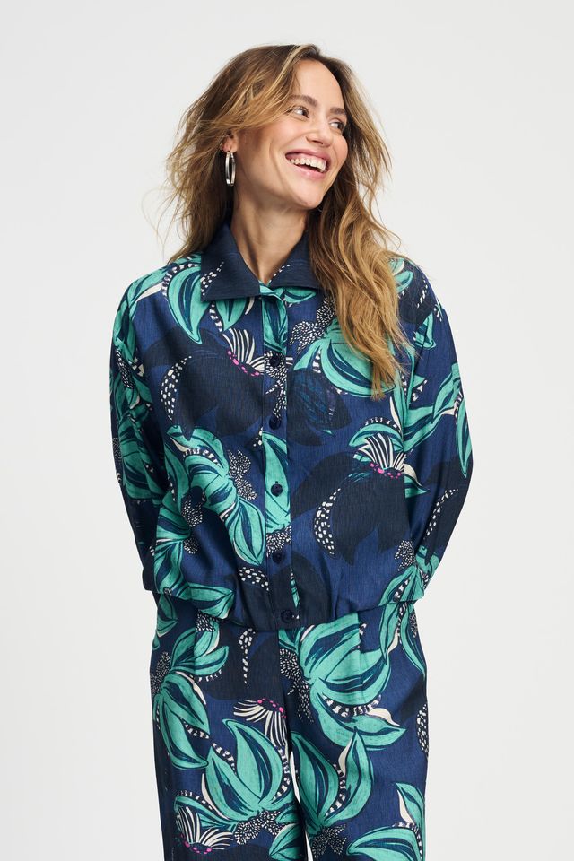 POM BLOUSE | Delicacy Green - Darling & Domain