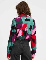 POM BLOUSE in Mila Abstract Flower by POM Amsterdam