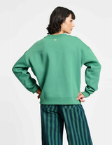 POM SWEATER in Pomodori Pine Green by POM Amsterdam