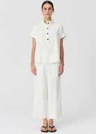 ANISE SHIRT in Chalk by POL Clothing