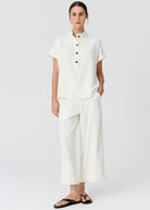 ANISE SHIRT in Chalk by POL Clothing